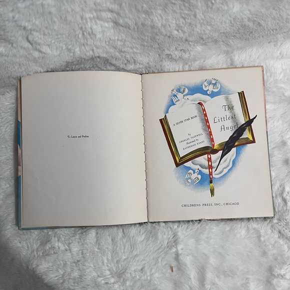 THE LITTLEST ANGEL Charles
Tazewell & Katherine Evans
1946 1st HBDJ Nr Fine - Picture 3 of 7